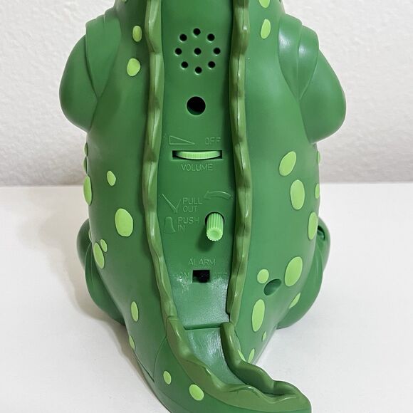 Disney Peter Pan Neverland Crocodile Tick Tock Alarm Clock 10" - Picture 10 of 14